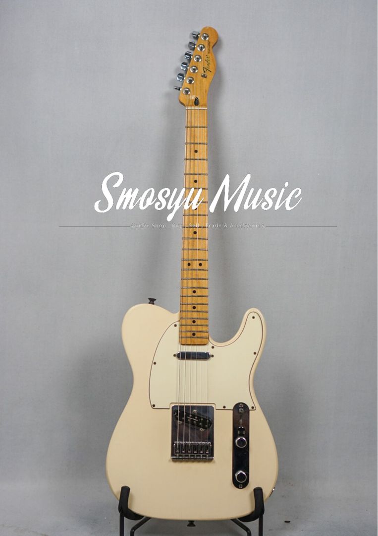 Fender Telecaster Standard Olympic White Upgrade Seymour Duncan Bridge Pickup