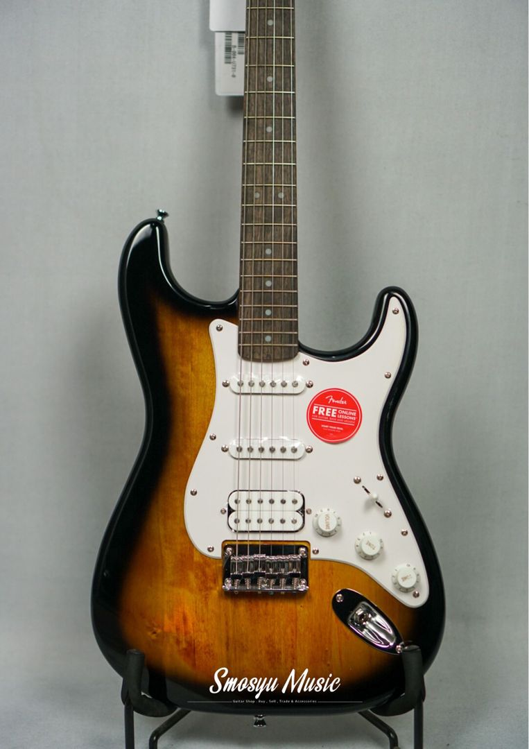 Squier Bullet Stratocaster HSS Laurel FB Brown Sunburst