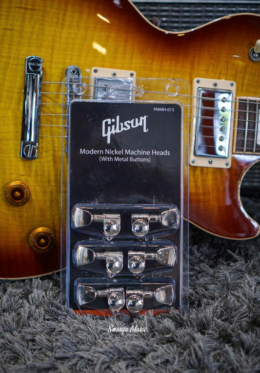 Gibson Modern Nickel Machine Heads (With Metal Buttons)