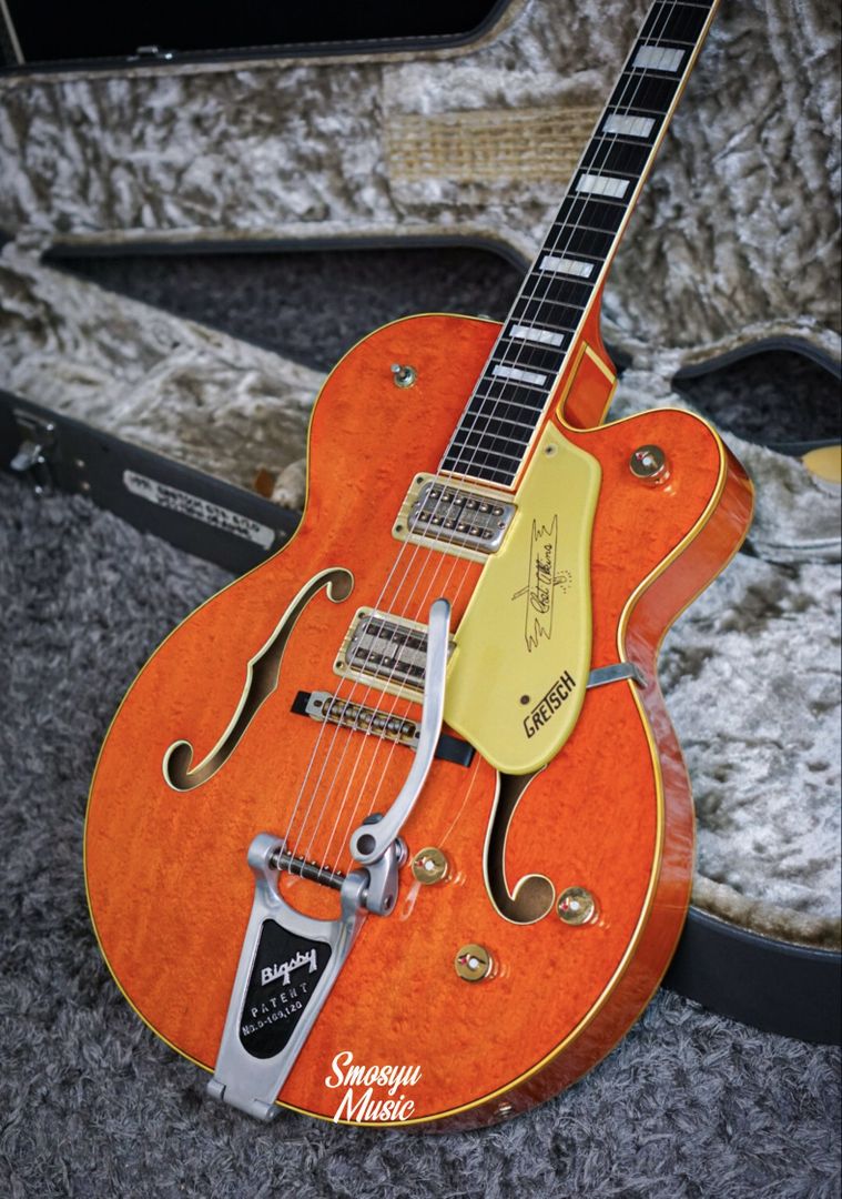 Gretsch 6120 Made In Japan Th 1991 Western Orange