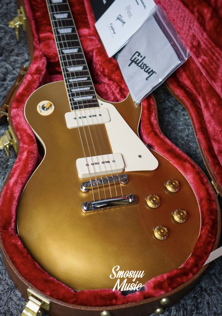 Gibson Lespaul Standard 50’s P90 Pickups Gold Top