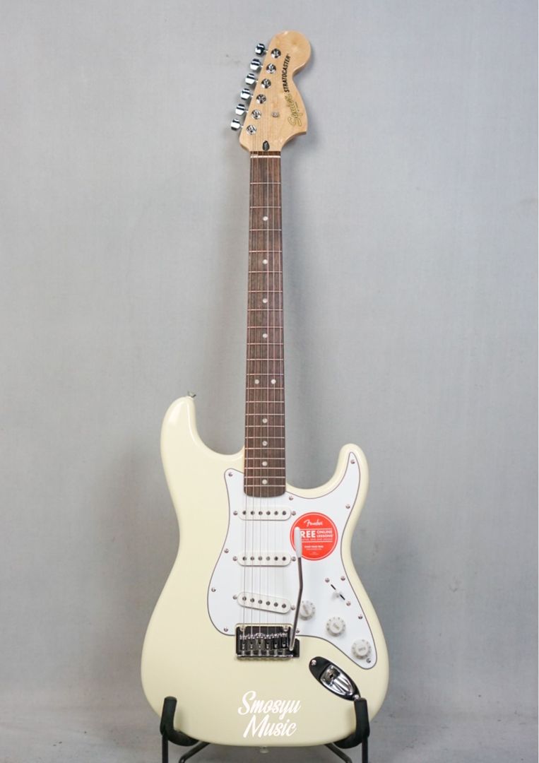 Squier FSR Affinity Series Stratocaster Laurel FB Olympic White