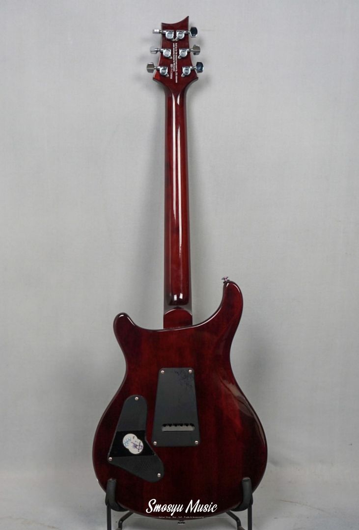 PRS SE Custom 24 Charcoal Cherry Fade