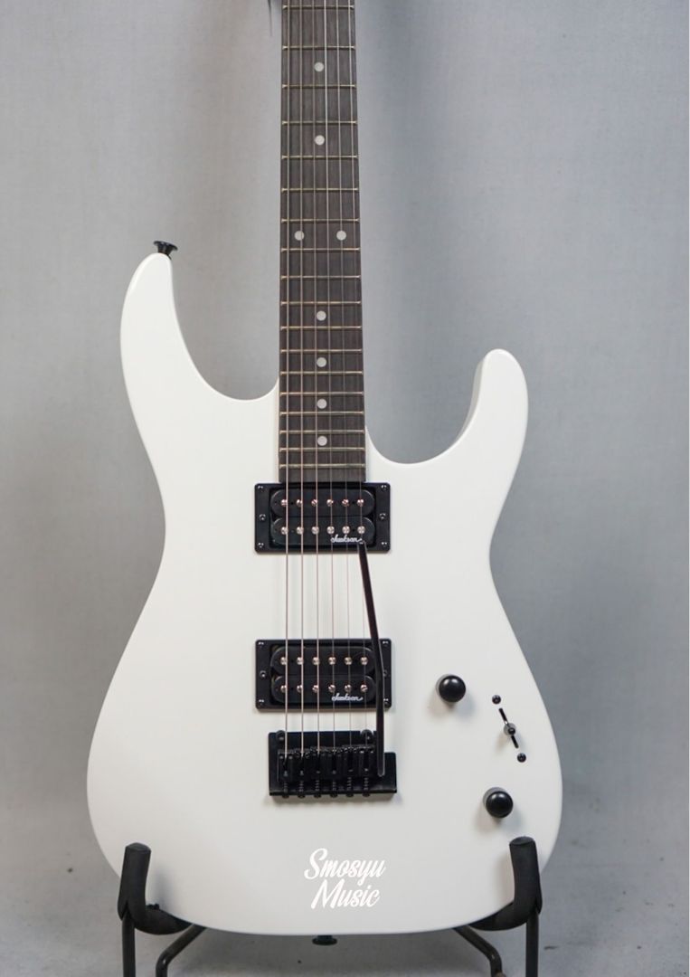 Jackson JS Series Dinky JS12 Amarant FB White