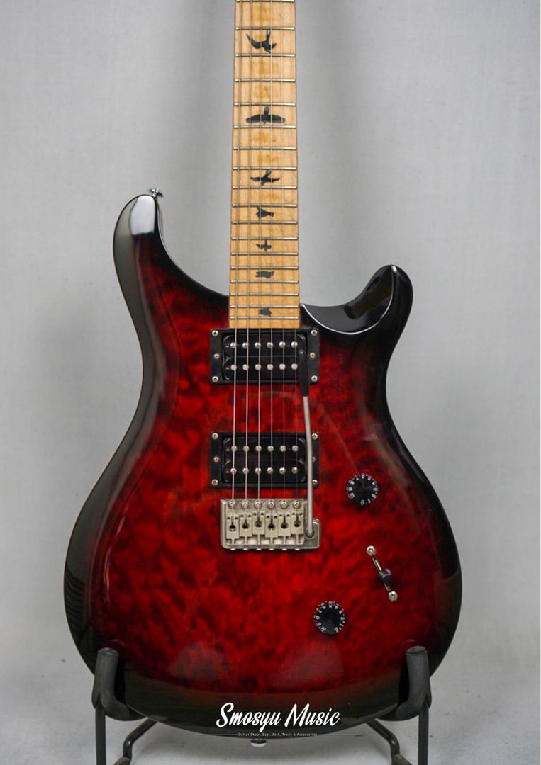 PRS SE Custom 24 Roasted Maple Red