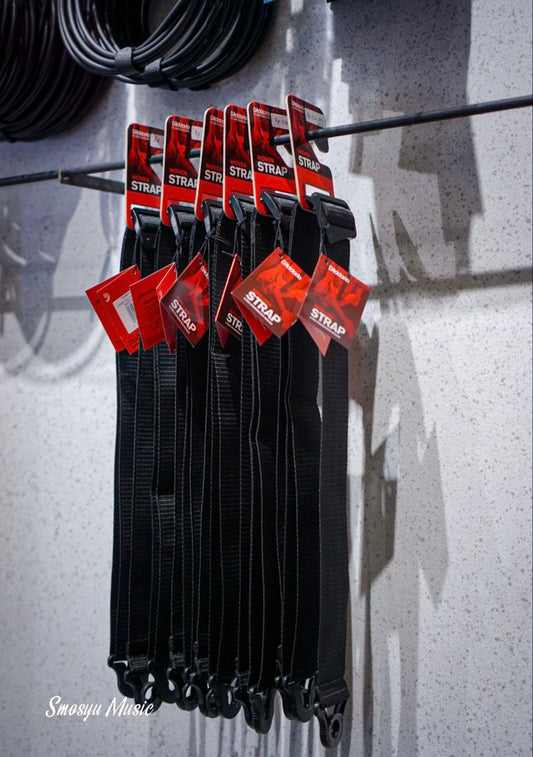 Woven Straps D’Addario Auto Lock Black