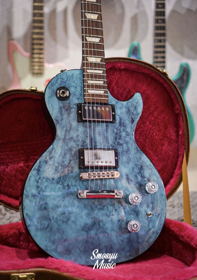 Gibson Lespaul Classic Rock Series II Blue Marble Limited Edition