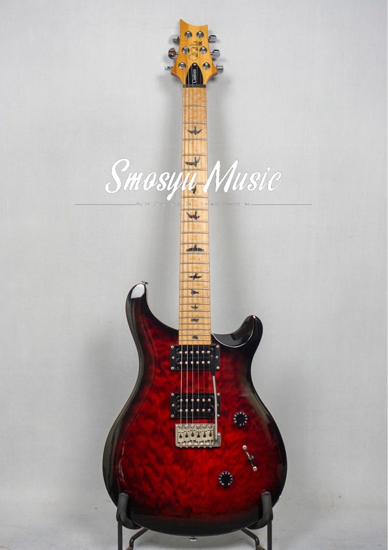 PRS SE Custom 24 Roasted Maple Red