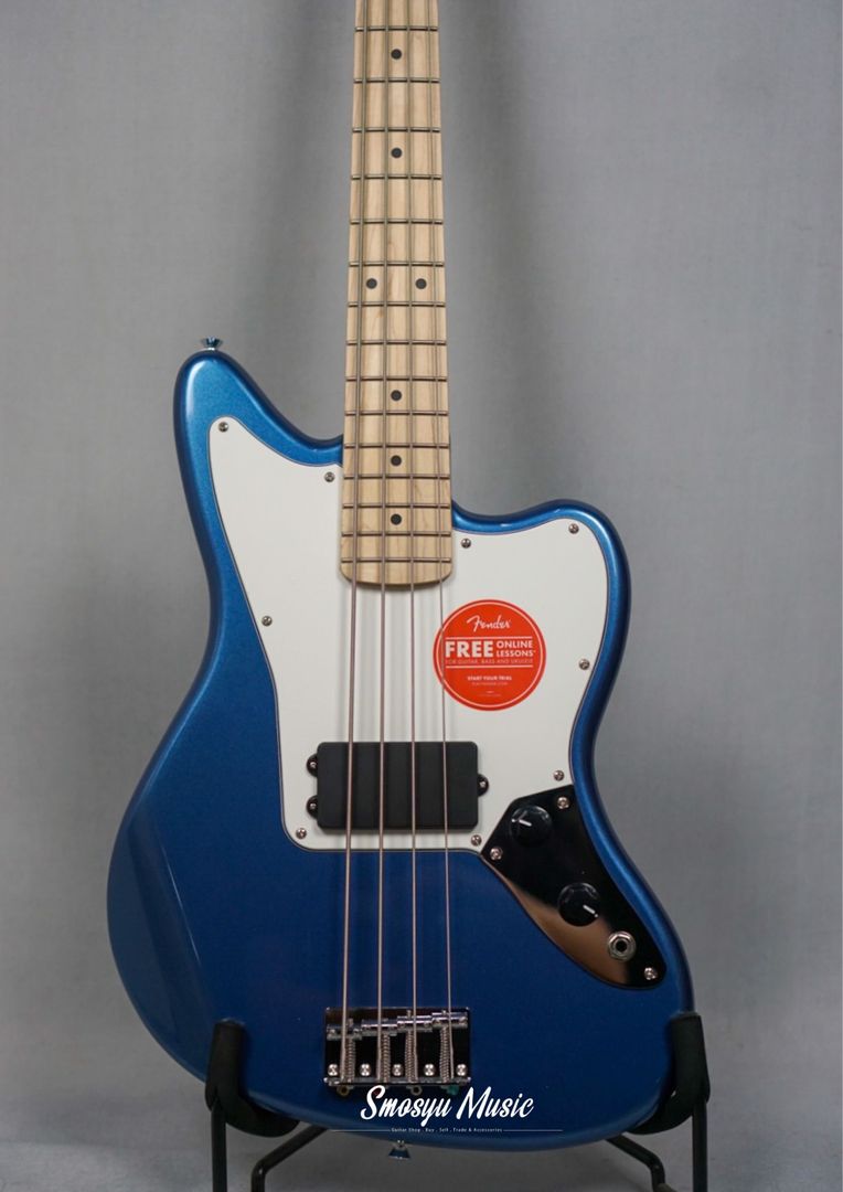 Squier Affinity Series Jaguar BASS MapLe FB Lake Placid Blue