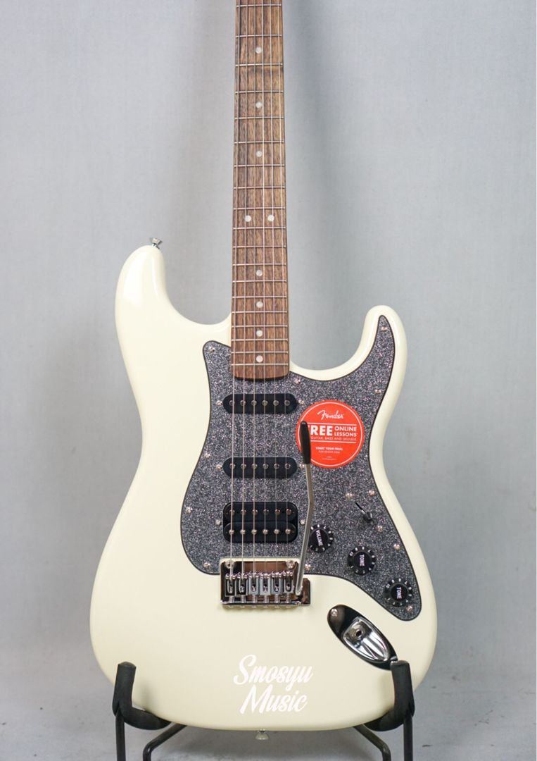 Squier Affinity Series Stratocaster HSS Laurel FB Olympic White