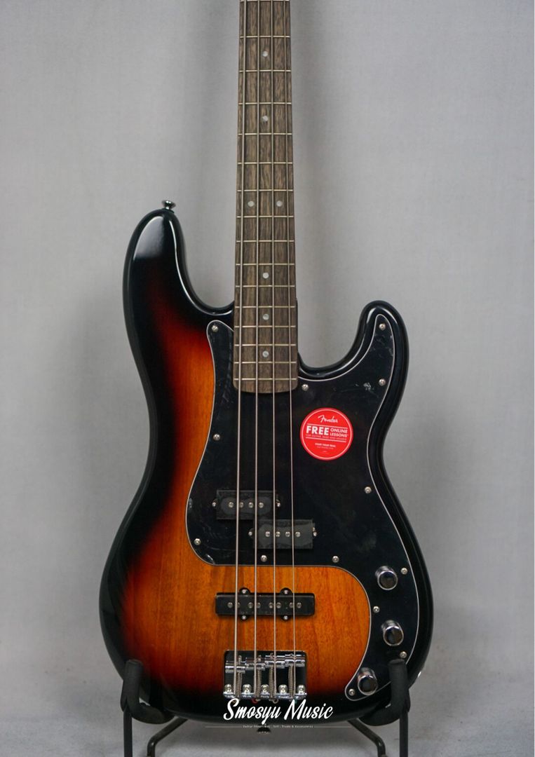 Squier FSR Affinity Series Precision PJ Bass Laurel FB 3 Tone Sunburst