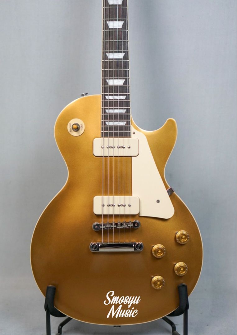 Gibson Lespaul Standard 50’s P90 Pickups Gold Top