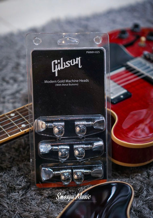 Gibson Modern Gold Machine Heads (With Metal Buttons)