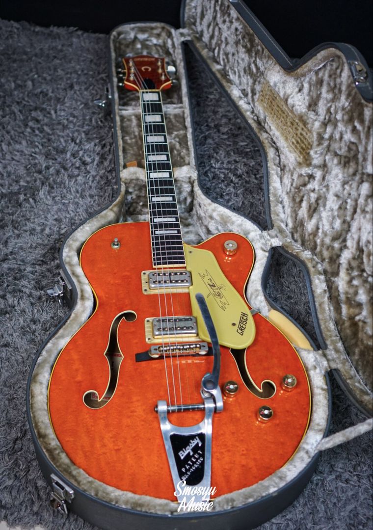 Gretsch 6120 Made In Japan Th 1991 Western Orange