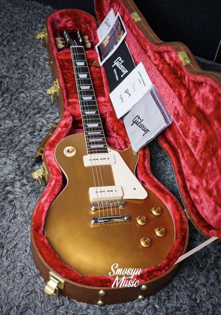 Gibson Lespaul Standard 50’s P90 Pickups Gold Top