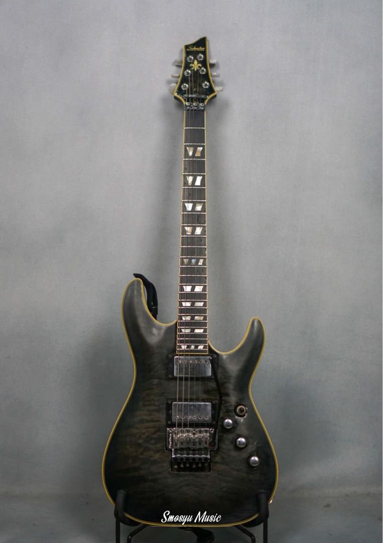 Schecter Diamond Series C1 Custom Floydrose