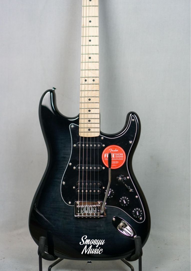 Squier Affinity Series HSS Stratocaster FMT Maple FB Black Burst