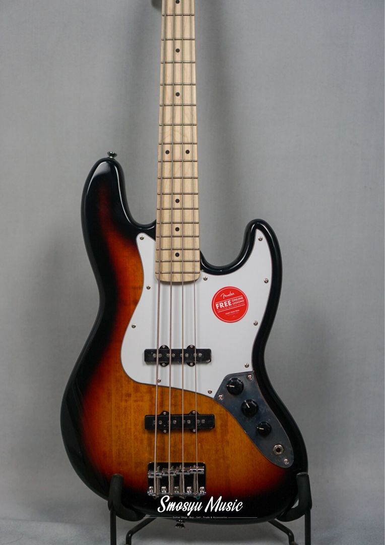 Squier Affinity Series Jazz BASS MapLe FB 3-Colour