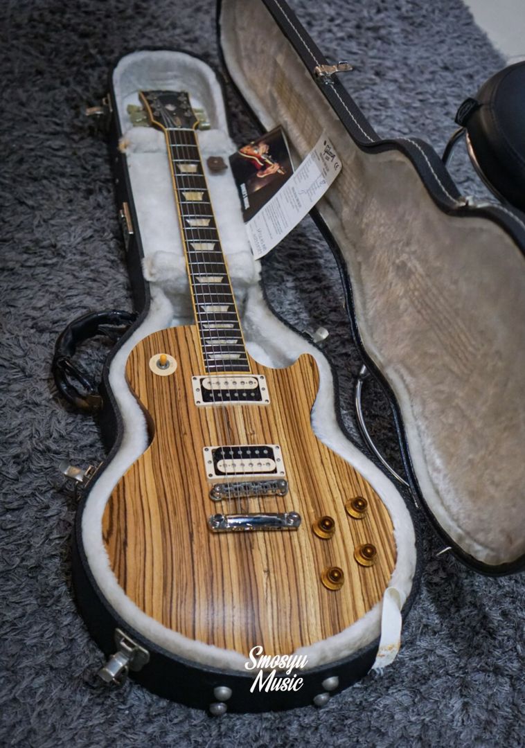 Gibson Lespaul Classic Antique Zebra Wood Limited Edition