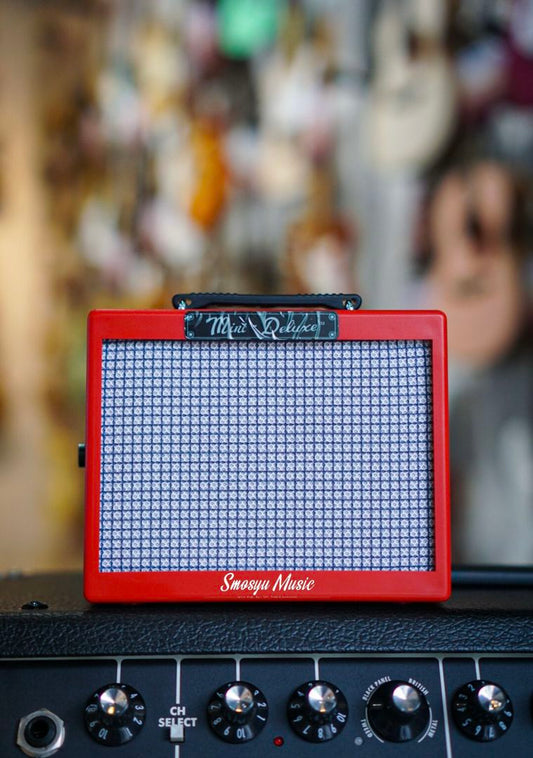 Fender Mini Deluxe Guitar Combo Amplifier Red