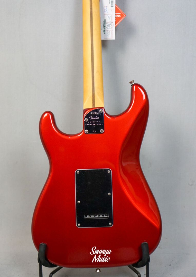 Fender FSR American Professional II Stratocaster Ebony FB Candy Apple Red