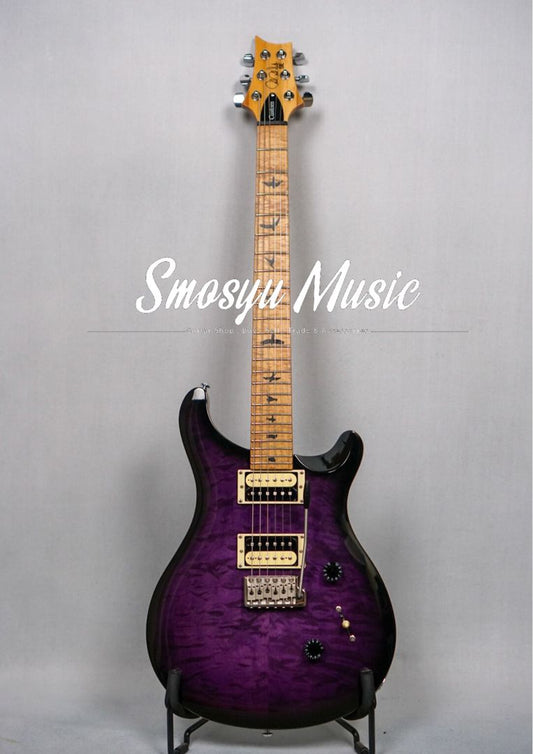 PRS SE Custom 24 Roasted Maple Limited Edition Purple Burst