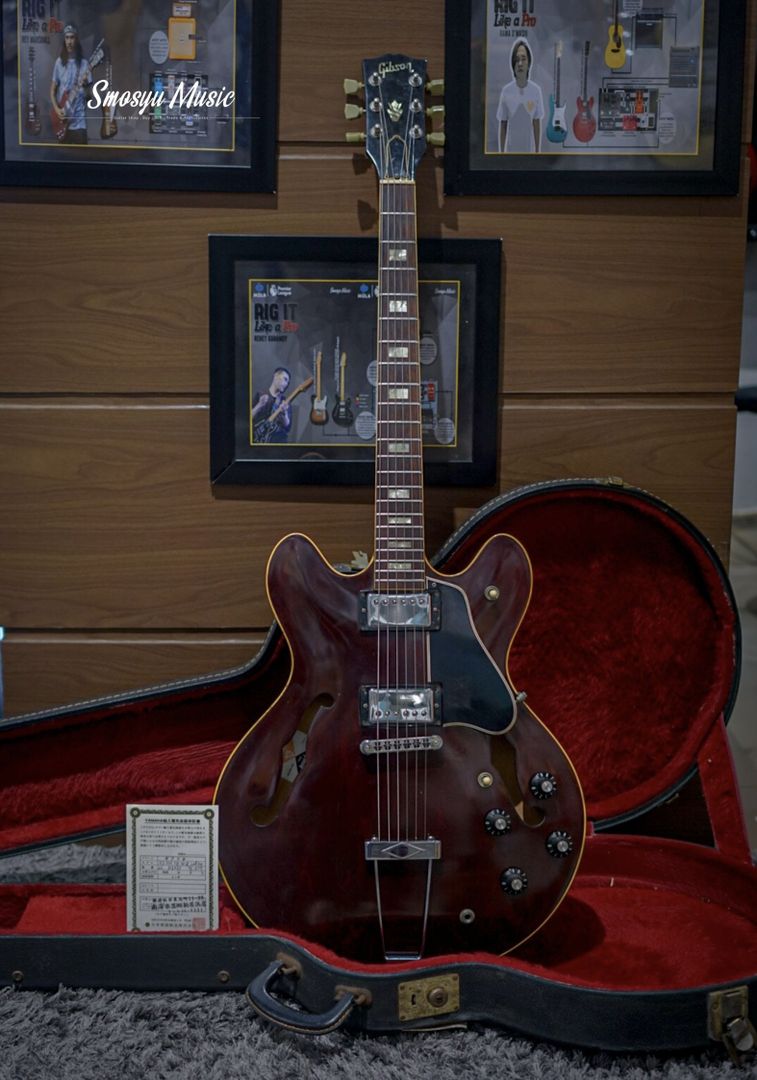 Gibson ES 335 TD Wine Red 1978