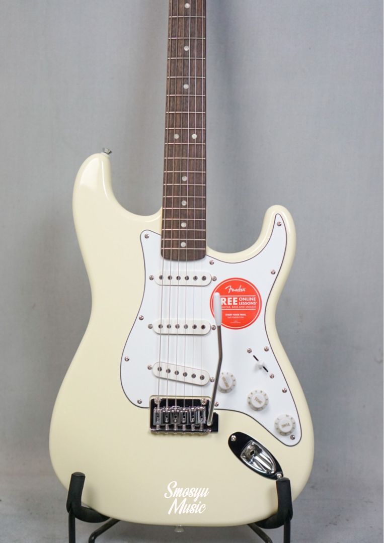 Squier FSR Affinity Series Stratocaster Laurel FB Olympic White